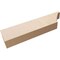 Ekena Millwork 4in. W x 8in. H x 32in. L Burlington Woodgrain TimberThane Rafter Tail, Primed Tan RFTUR04X08X32BURRCPR - alternate 2